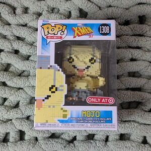 Funko Pop! Marvel X-Men 97 Mojo 1308 8-Bit Bobblehead Vinyl Figure Target Exclus